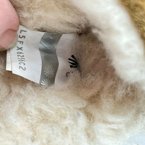 UGG Dakota Slip On Shearling Moccasin Chestnut Slippers Unisex Big Kids Size 3 - Picture 10 of 11